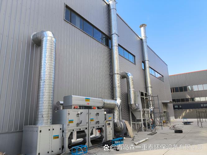 催化燃燒,焊煙除塵器,青島森一安裝現場,承接青島及周邊地區安裝施工